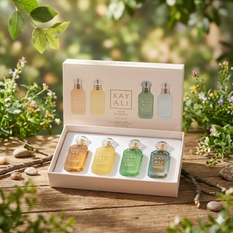 Home Fragrance Vanilla Musk - 4*10ml KAYALI Unisex Perfume Set Long