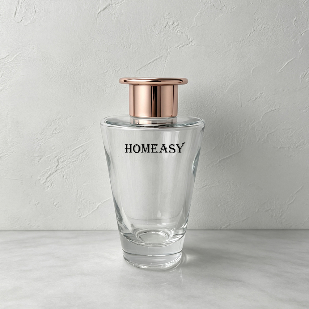 Home Fragrance Reed Diffuser - 200ml Reed Diffuser Glass Bottle With