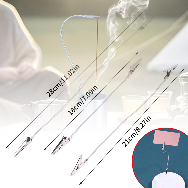 Home And You Fragrance Diffuser - 10Pcs Double Headed Metal Incense Clip