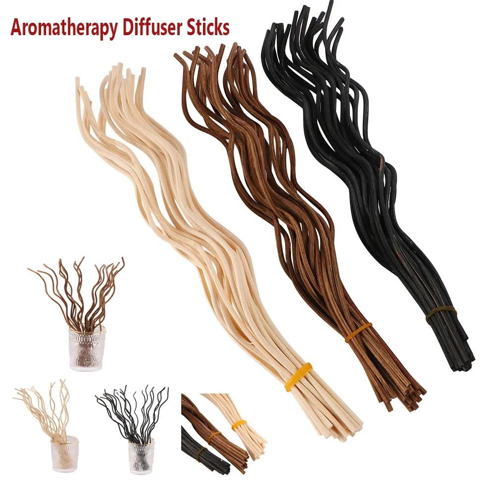 20Pcs Long Wavy Diffuser Stick - Home Fragrance Reed Diffuser Refill review and price