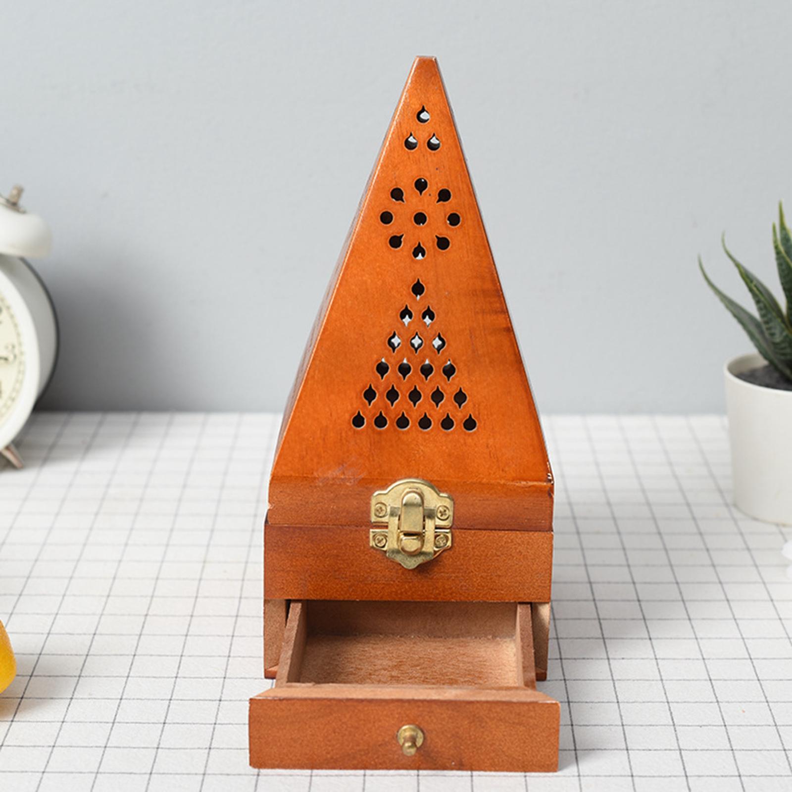 Wood Incense Cone Holders Hand - Home Fragrance Gift Box review and price