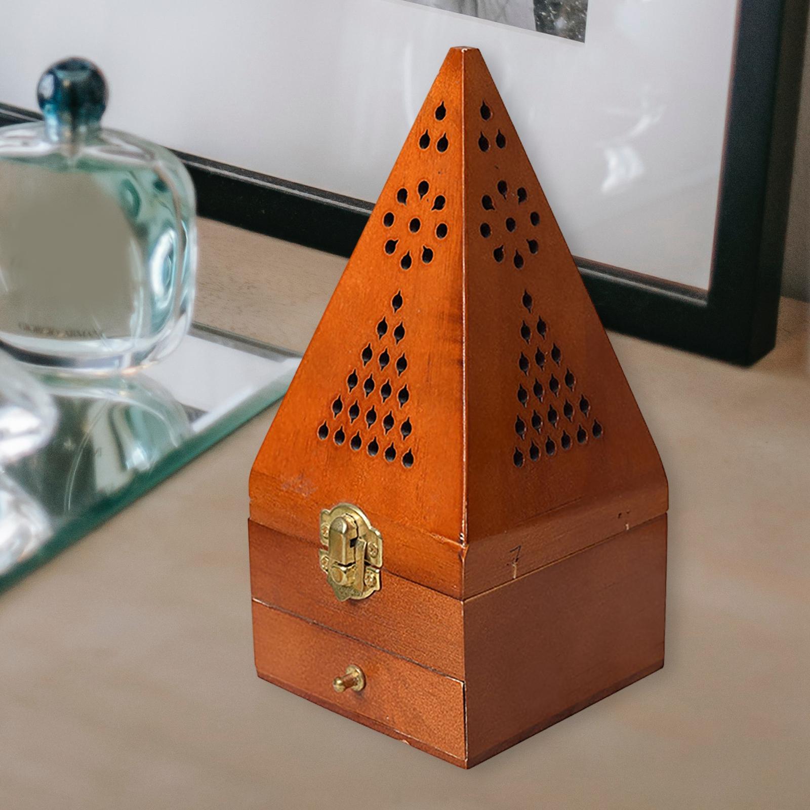 Wood Incense Cone Holders Hand - Home Fragrance Gift Box review and price