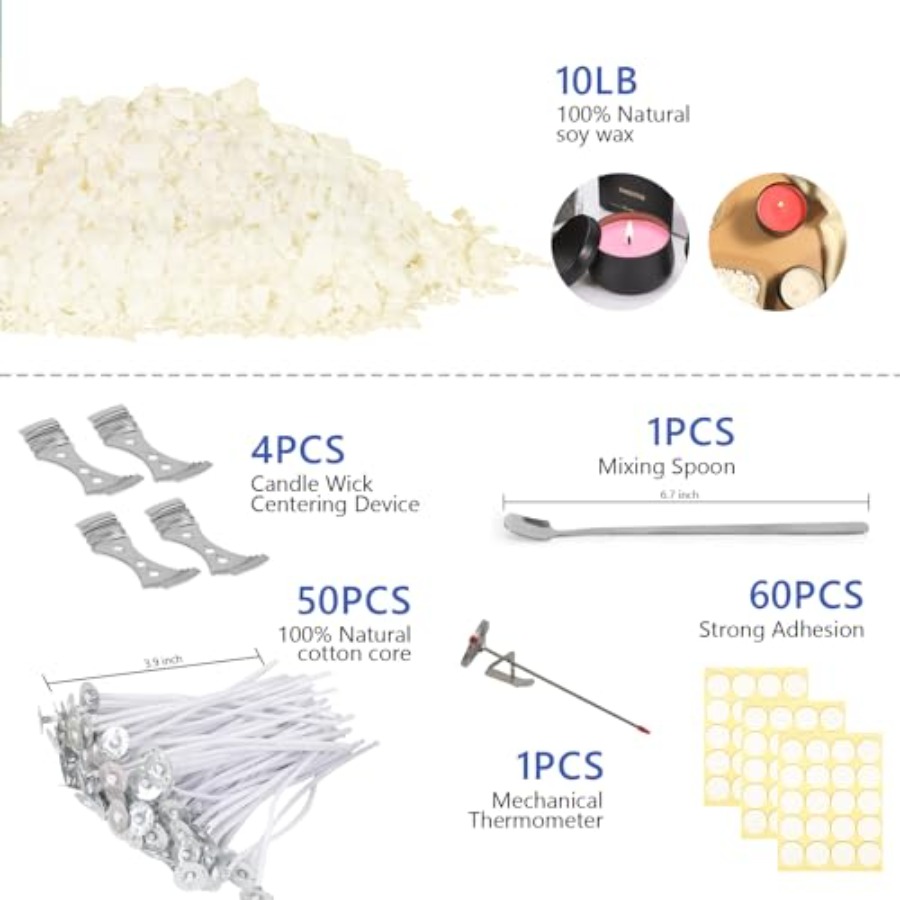 Candle Making Kit Supplies, So - Soy Wax Flake review and price