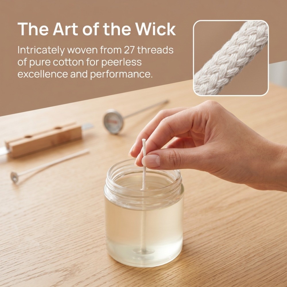 100pcs Non-Smoke 100% Cotton C - Soy Wax Flake review and price
