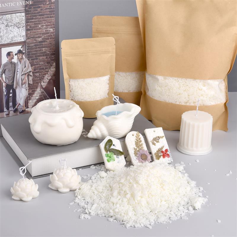 50-1000g Natural Pure Soy Wax  - Soy Wax Flake review and price
