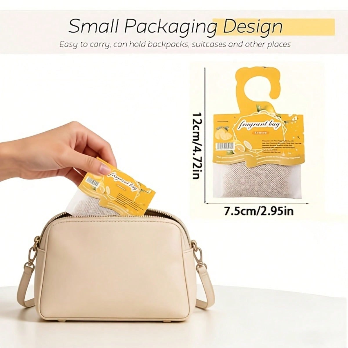 Hanging Lemon Scented Sachets, - Home Fragrance Aromatherapy review and price