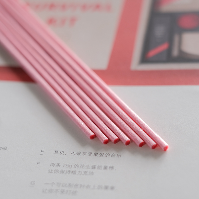3mm/4mm 22cm Pink Fiber Rattan - Home Fragrance Reed Diffuser Refill review and price