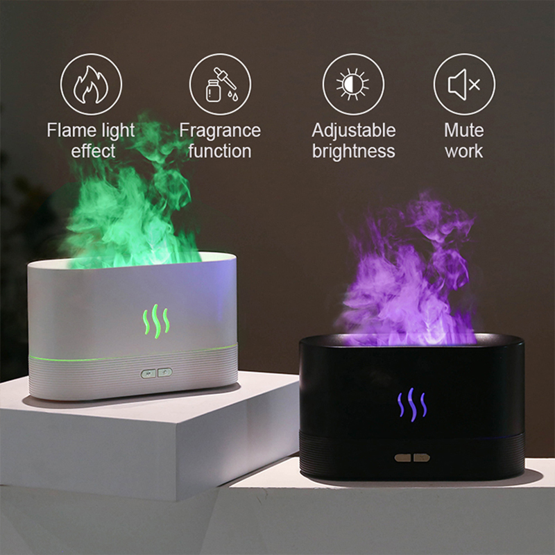 USB Desktop Flame Aroma Diffus - Home Fragrance Oil review and price