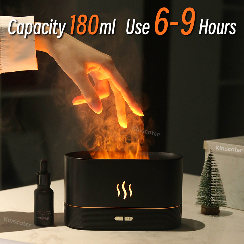 USB Desktop Flame Aroma Diffus - Home Fragrance Oil review and price