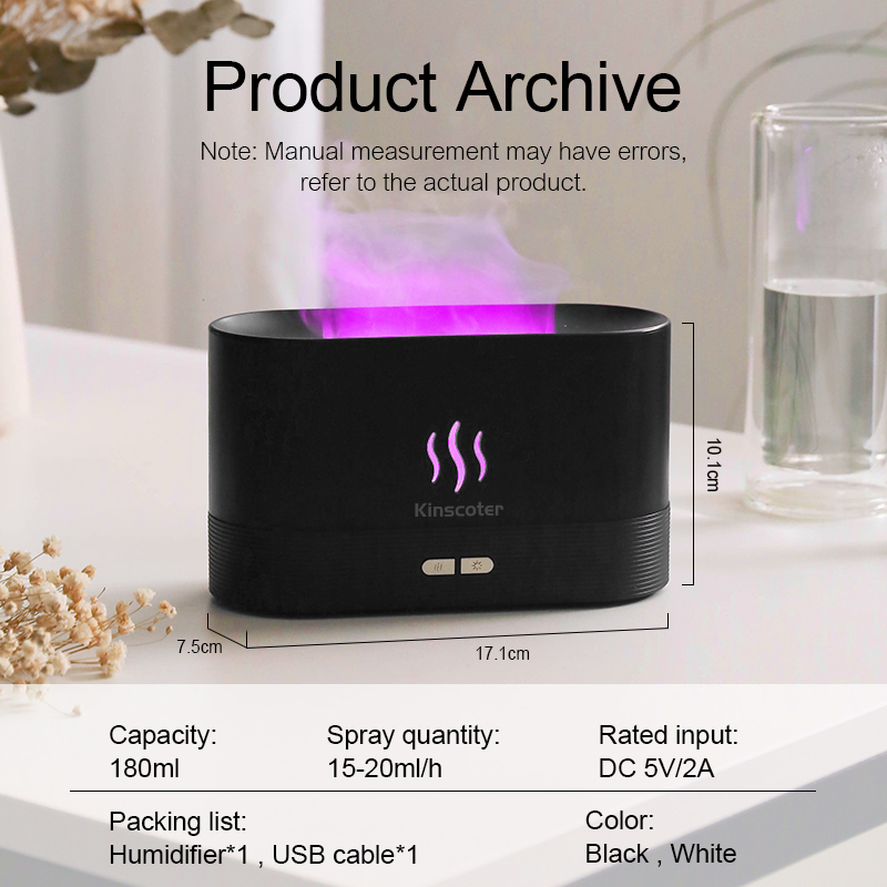 USB Desktop Flame Aroma Diffus - Home Fragrance Oil review and price