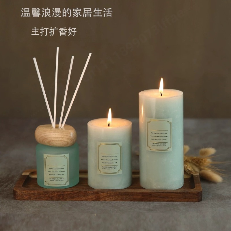 Large Glass Scented Candle Gif - Home Fragrance Gift Box review and price