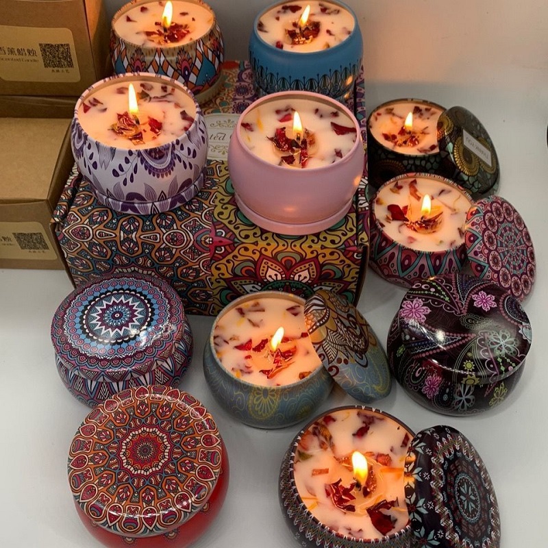 1/4PCS Vintage Scented Candles - Soy Wax Flake review and price