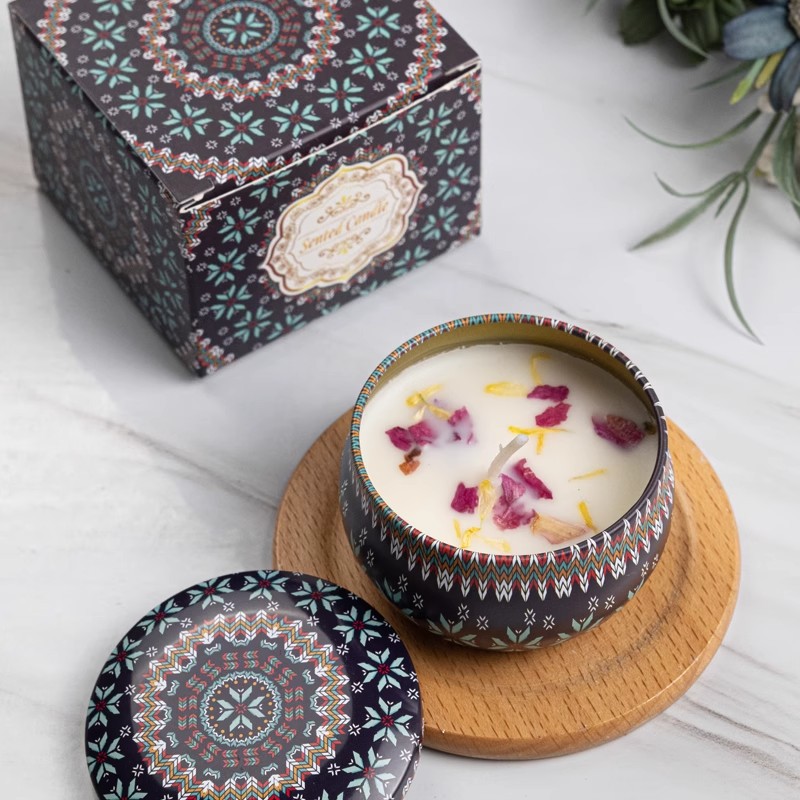 1/4PCS Vintage Scented Candles - Soy Wax Flake review and price