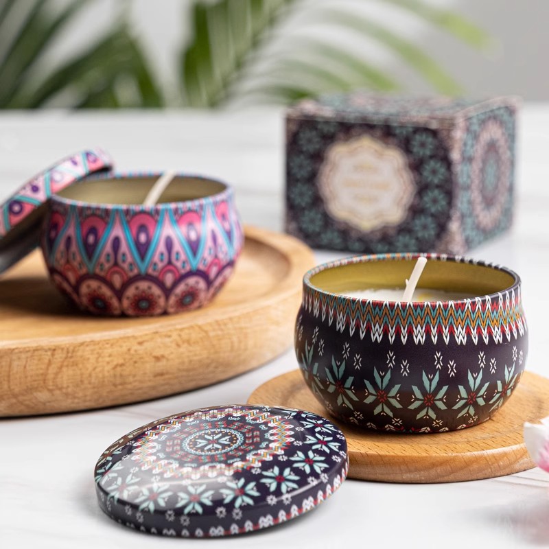 1/4PCS Vintage Scented Candles - Soy Wax Flake review and price